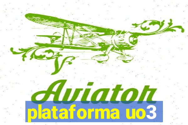 plataforma uo3